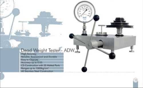 Economical Dead Weight Testers