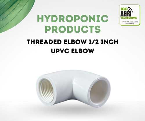 Threaded 1 2 Inch UPVC Elbow