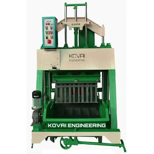 Single Phase Solid Brick Making Machine