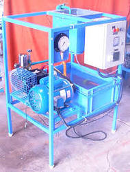 Reciprocating pump test rig