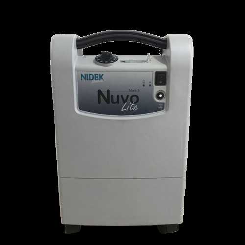 Nidek Nuvo Lite Oxygen Concentrator