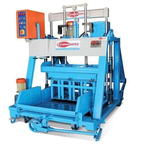 SemiAutomaticConcreteBlocksMakingMachines