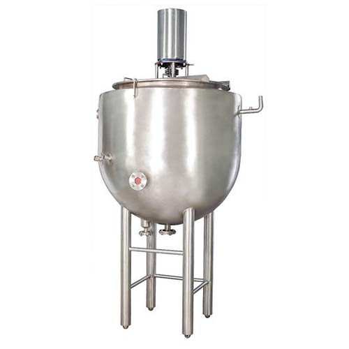Ghee Boiler 500 Ltr cylindrical vessel