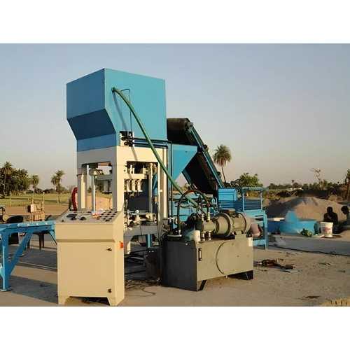Semi Automatic Fly Ash Brick Making Plant
