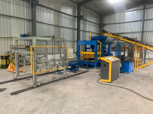 Automatic Concrete Block Making Machine