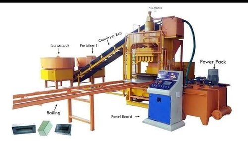 Fully Automatic Brick Making Machine