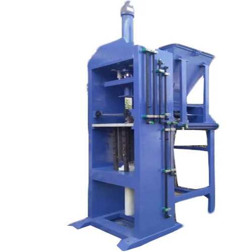 Vertical Type Inter Lock Brick Machine