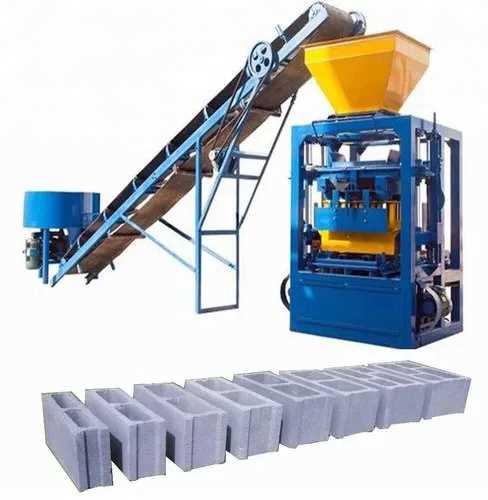 Semi Automatic Fly Ash Brick Making Machine