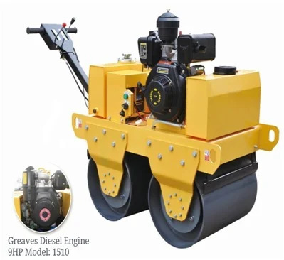 Walk Behind Double Drum Roller