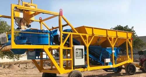 Mobile Concrete Batching Plant
