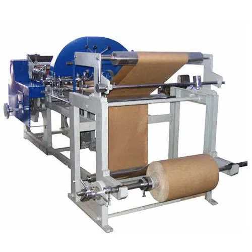 Semi Automatic Paper Bag Making Machine