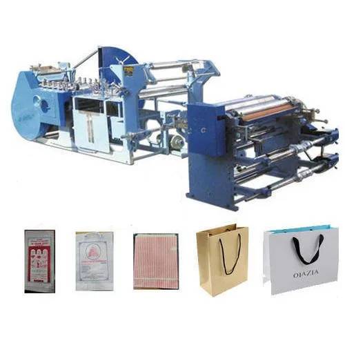 Automatic Shopping Bag Making Machine