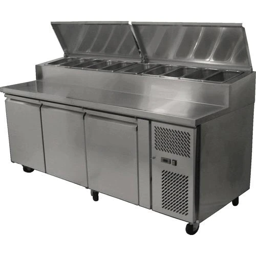 Stainless Steel Pizza Makeline
