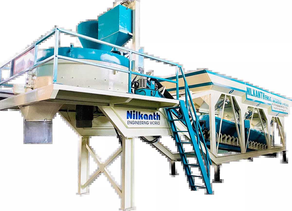 Compact Concrete Batching plant - 3 Bin