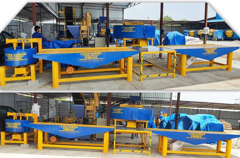 PAVING BLOCK MAKING MACHINE