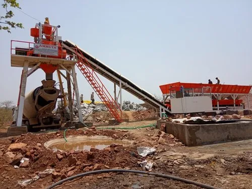 Inline Concrete Batching Plant