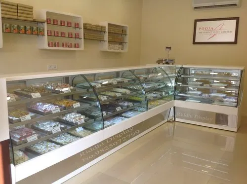 Glass Sweet Display Counter