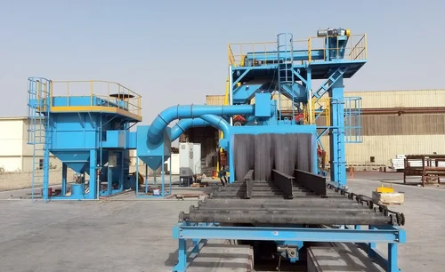 Roller Conveyor Type Shot Blasting Machine