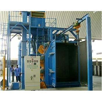 Hanger Type Double Door ASH T Hanger Shot Blasting Equipment