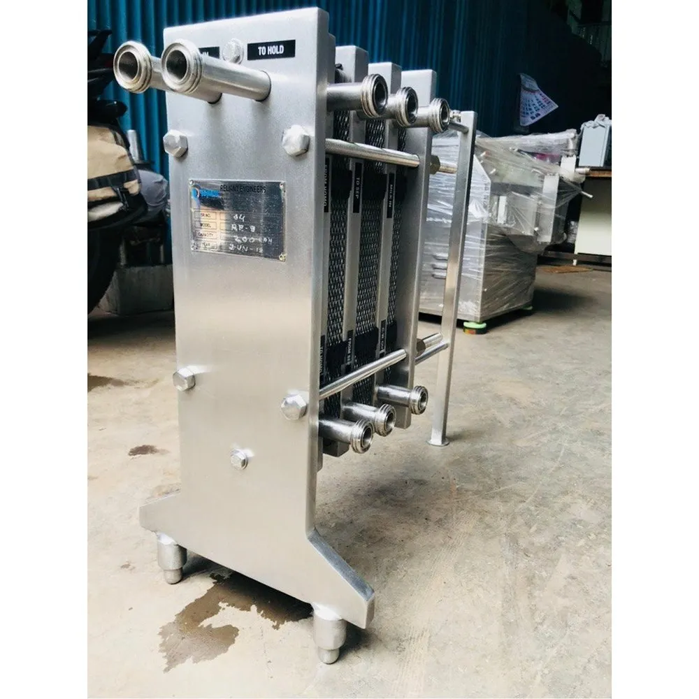 Milk Pasteurizer Plate Pack Machine