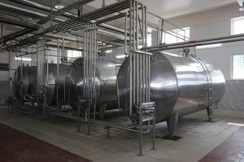 Horizontal Milk Storage Tank And Silo