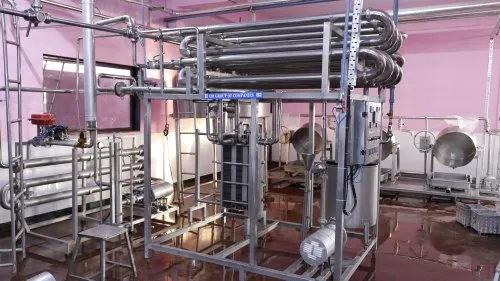 Automatic Milk Pasteurization Plant