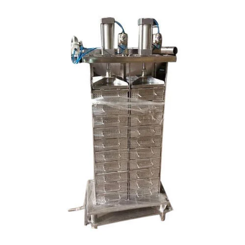 Stainless Steel 1 Pneumatic Paneer Press Machine