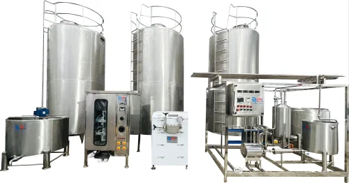 Stainless Steel Vertical Milk Storage Tank