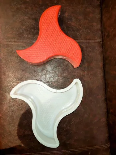 Plastic silicon moulds