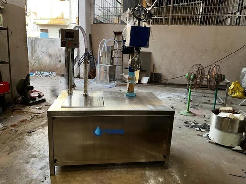 Electric Oil Jar Filling Machine
