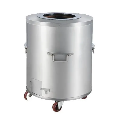 Stainless steel drum tandoor