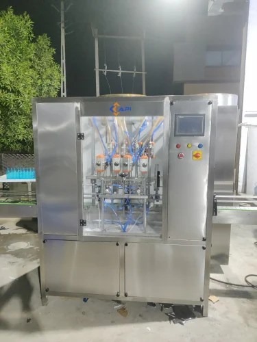 Automatic SS Hair Oil Filling Machine