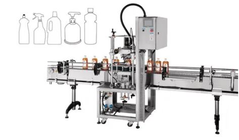 Automatic Multiple Cap Capping Machine