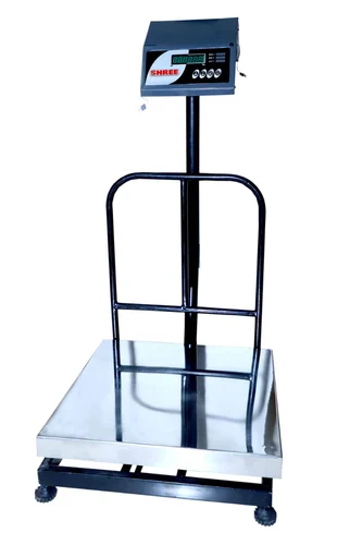 Digital Mild Steel Shree Platform Scale 600 By 600 Mm