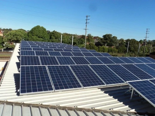 Industrial Rooftop Solar Plant 