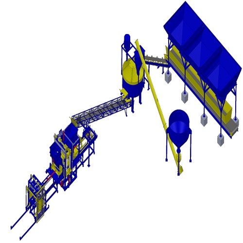 Fully Automatic Block Machine