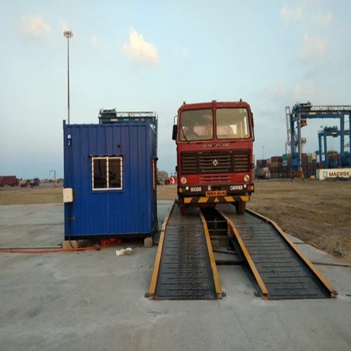 Nipro Mild Steel Electronic Portable Weighbridge