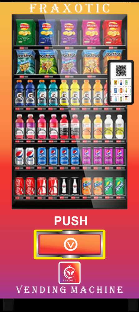 Fraxotic Cashless Combo Vending machine
