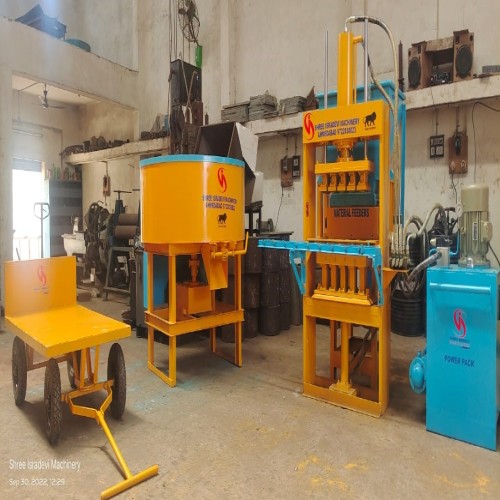 5KVT SEMI AUTOMATIC BRICK MAKING MACHINE