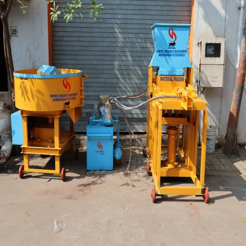 4 KVT SEMI AUTO BRICK MAKING MACHINE
