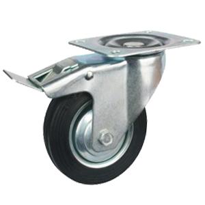 RUBBER CASTER WHEEL