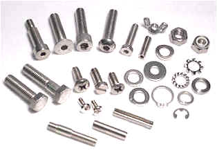 Stainless steel fasteners