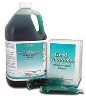 Ultrasonic cleaning solutions