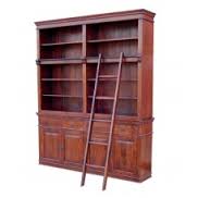 Painted Book Shelves