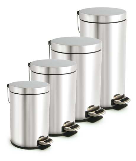 Stainless Steel Pedal Dustbin