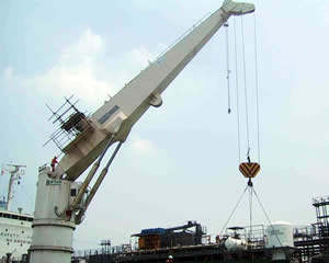 Deck cranes