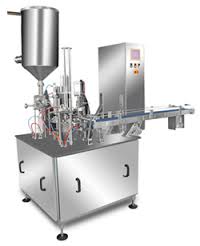 Curd filling machine