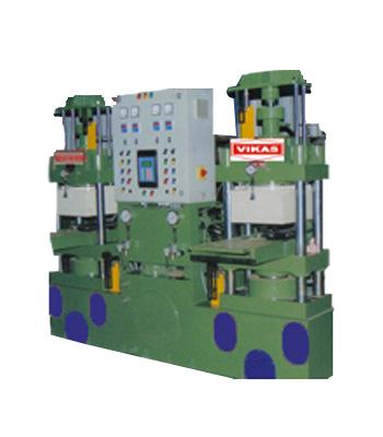 Vacuum moulding presses