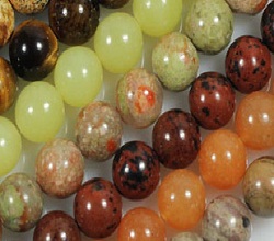 NATURAL GEMSTONE BEADS