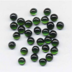 Green Tourmaline Cabochon Stone